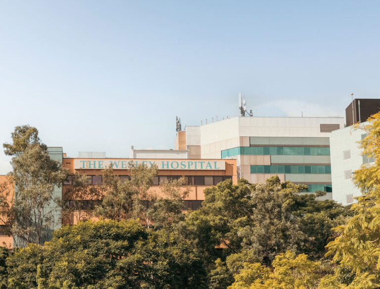 Wesley Hospital – A renowned private hospital delivering premium medical care, located moments from the river and known for its excellence in specialist services and personalised treatment.